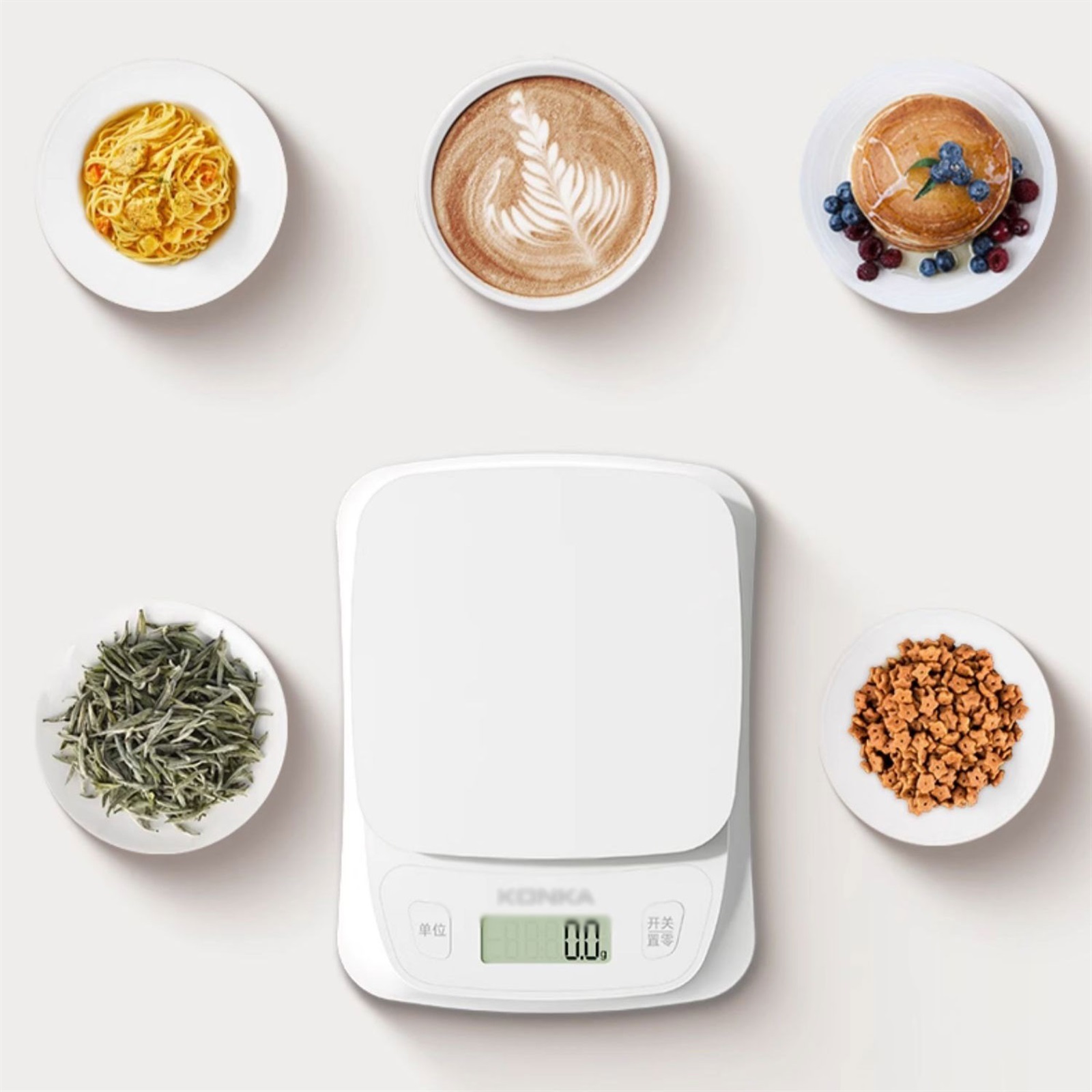 Home Commercial Kitchen Ingredients Weigher Baking Scale 0.1g High Precision Electronic Scale Small Desk Scale