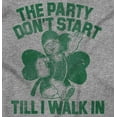 thumbnail image 2 of Popeye Saint Patricks Day Party Unisex Plus Size Hoodie Brisco Brands 3X, 2 of 3