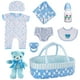 thumbnail image 1 of Set de ropa para muñecas Reborn BABESIDE para 43 a 56 cm con capazo, 1 of 7