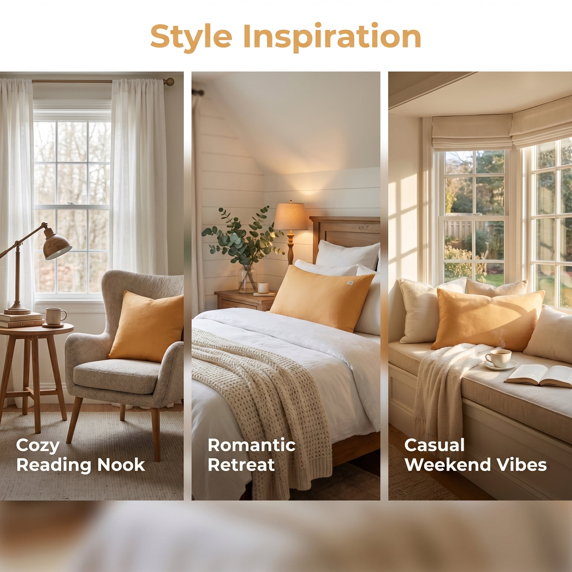 Unique Bargains 2 Pack Cotton Smooth Cooling Pillow Cases Envelope Closure Orange-Gray