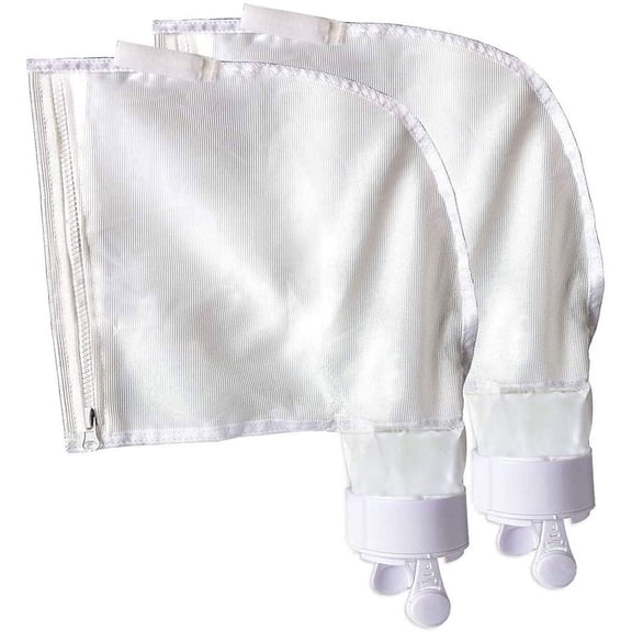 2 Packs Nylon Mesh Pool Cleaner All Purpose Bag Fits Polaris 280, 480 Pool Cleaner Zippered All Purpose K13 K16