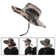thumbnail image 1 of Sombrero Yinane Camuflaje Estrella Gris Pesca Senderismo, 1 of 5