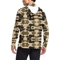 thumbnail image 4 of Cleaning Fishing T-Shirts for Men, Mens Hooded Sun Shirt with Mask Long Sleeve Tops UPF 50 Rash Guards Cooling Lightweight Hoodies Glacier Printed Blosues Workout Outdoor Hoodie, 4 of 6