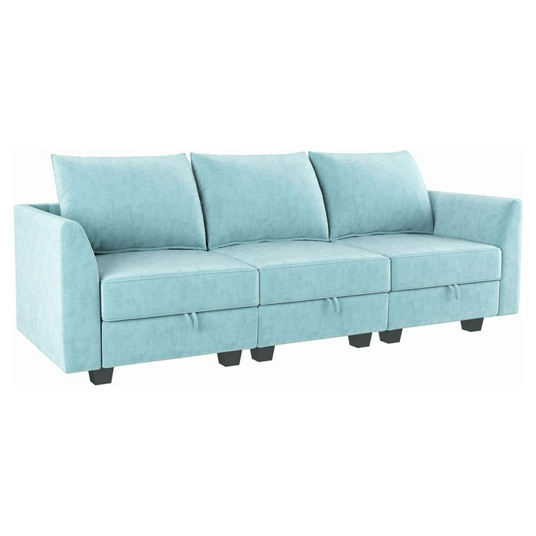Aqua Sofa Set - Navy Blue