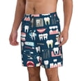 thumbnail image 2 of Naloa Dental Men's Beach Shorts, Surfing shorts, Swim trunks, Quick Dry Swim Trunks for Surfing Beach Fun - X-Large, 2 of 9