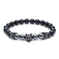 thumbnail image 3 of Brazalete Cabeza de Lobo Negro Refleja Temperamento Más Brazalete Negro Wmkox8yi  sjalhkljlk1604, 3 of 3