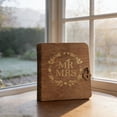 thumbnail image 4 of Wooden Keepsake With Lock Engraved Wooden Memory Wedding Photo Album Style Storage For Bridal Shower Anniversary Wedding, 4 of 8