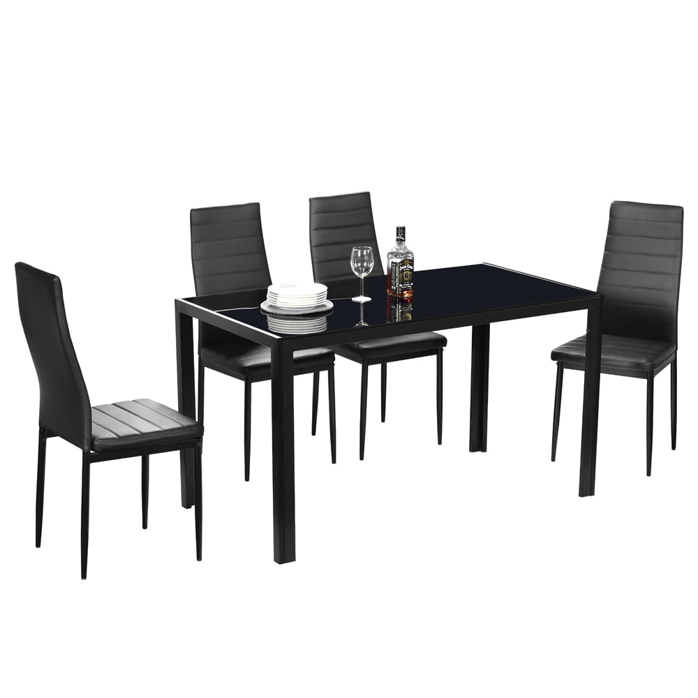 Hommoo Dining Table Set, Kitchen Dining Room Bench for Indoor Outdoor