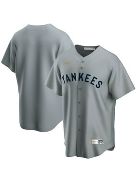 New York Yankees Nike Road Cooperstown Collection Team Jersey - Gray
