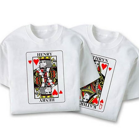 Personalized Queen of Hearts Women's T-Shirt