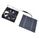 thumbnail image 4 of Ventilador de Escape Con Energía Solar, Estable 12V 2A Reducir La Temperatura Kit de Ventilador de Panel Solar Impermable 10W para Gallineros, 4 of 7