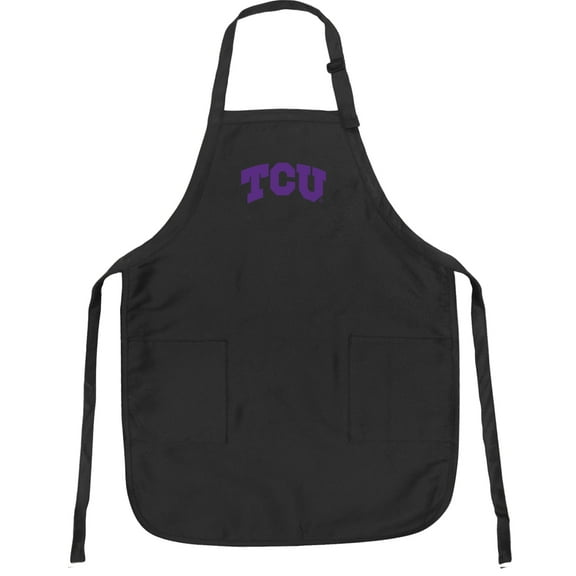 Broad Bay TCU Apron DELUXE Texas Christian APRONS for Men or Women - Grilling, Kitchen, or Tailgating