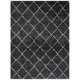 thumbnail image 2 of SAFAVIEH Arizona Shag ASG742C Anthracite / Beige Rug, 2 of 8
