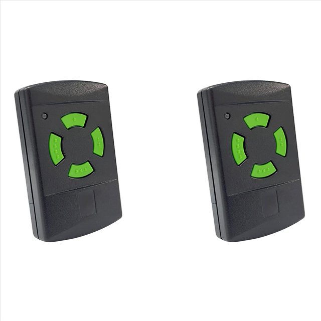 2X Código Fijo de Control Remoto para Puerta de Garaje Copiable para 26,975 MHz HSM4 HS4 HSE4