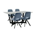 thumbnail image 2 of Radford and Blue Lexi 5 Piece Modern Rectangular Dining Set, 2 of 8