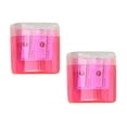 thumbnail image 4 of 6 Packs Pencil Sharpener, 1.5*1.57 Inch Transparent Sharpener, Pencil Sharpener Kids, Pencil Sharpener for Colored Pencils, Sharpener, School Supplies Candy Color Pencil Planer, 4 of 7