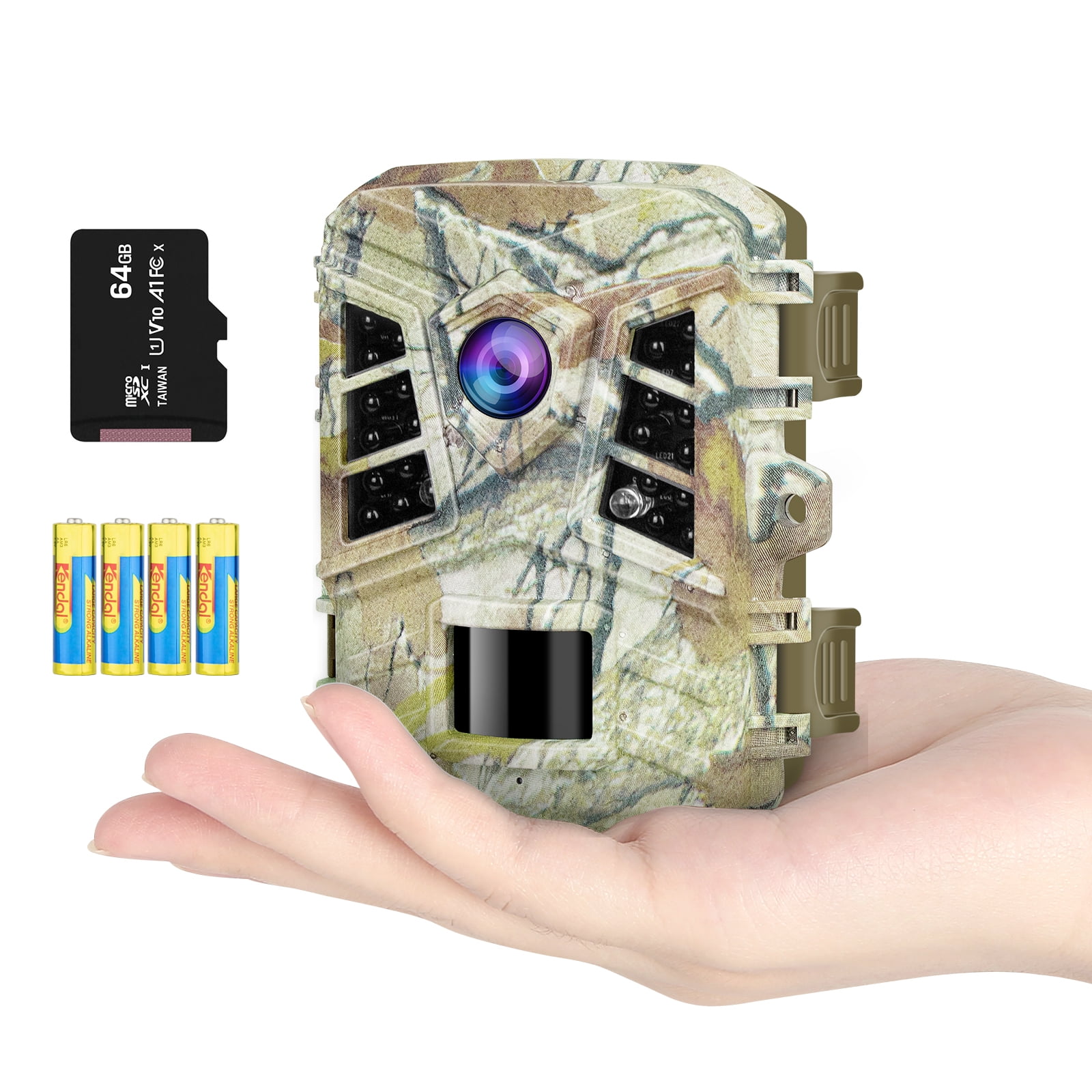 VANBAR 1080P 20MP Trail Camera with Night Vision,D300 Hunting Game