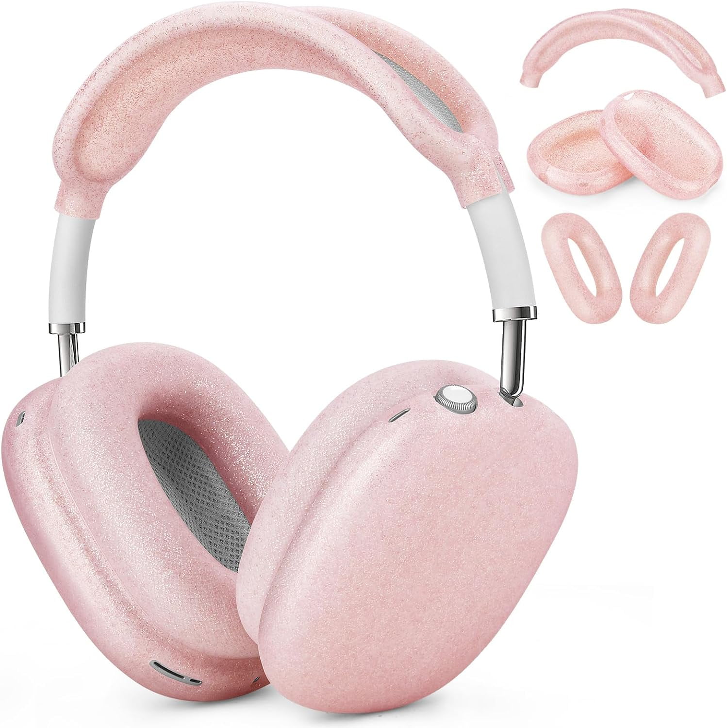 V MORO Case for Airpods Max Headphones Silicone Cover for Apple Airpod Max Accessories Cases Rose Gold Walmart