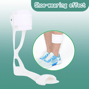 Komzer AFO Drop Foot Brace Medical Ankle Foot Orthosis Support Foot Drop Postural Correction Brace (Small, Left)