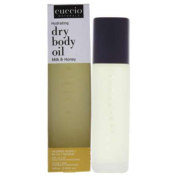 Aceite corporal seco hidratante - Leche y miel de Cuccio Naturale para unisex - 3,38 oz de aceite Cuccio Cuccio Naturale