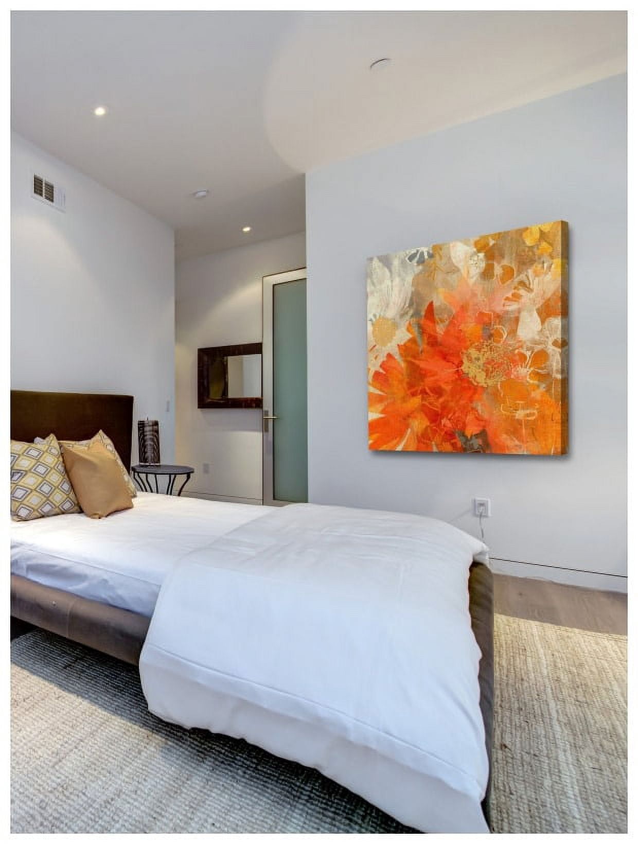 "Sunny Bee" Painting Print on Wrapped Canvas