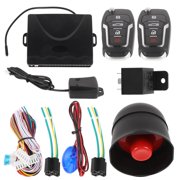 CTIRCHIU - Universal Car Alarm Security System with Remote Starter and Central Locking