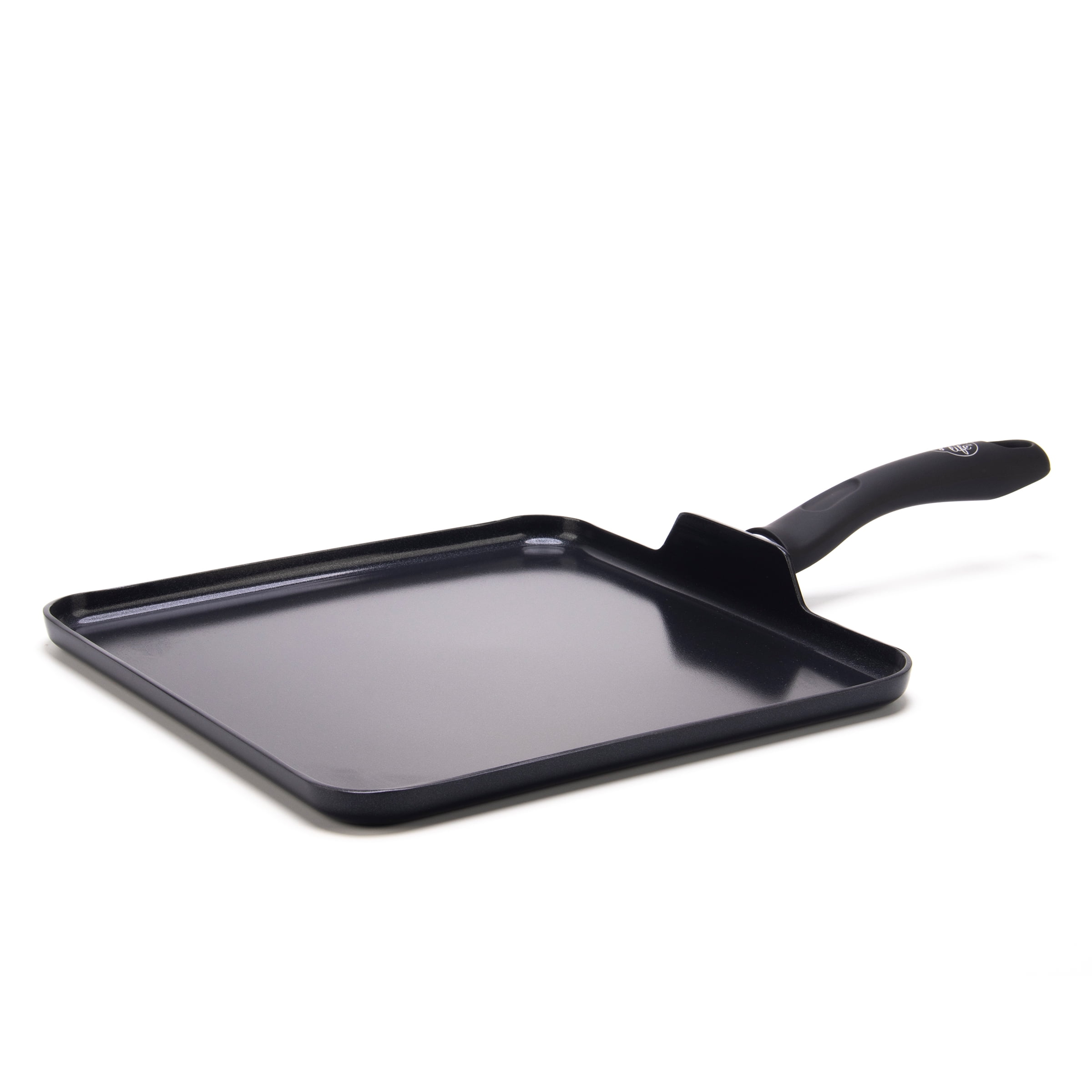 GreenLife Diamond Ceramic Nonstick 11" Griddle, Black