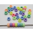 thumbnail image 5 of U8MO 200 Mixed Pastel Color Acrylic Barrel Pony Beads 9X6mm for Kids Craft Kandi, 5 of 5