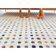 thumbnail image 2 of Colorful Polka Dots Handmade Tufted 100 % NZ Wool Rug, Extra Soft Minimalistic Pattern Carpet, 2 of 5