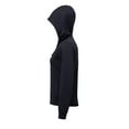 thumbnail image 2 of TriDri - Sudadera con Cremallera de Hilado Teñido para Mujer (Negro), 2 of 3