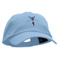 thumbnail image 5 of Finish Line Embroidered Low Profile Dyed Cotton Twill Cap - Sky Blue OSFM, 5 of 5