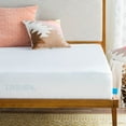 thumbnail image 2 of LINENSPA Premium Smooth Fabric Mattress Protector - 100% Waterproof - Hypoallergenic - Top Protection Only - Vinyl Free - Twin, 2 of 9
