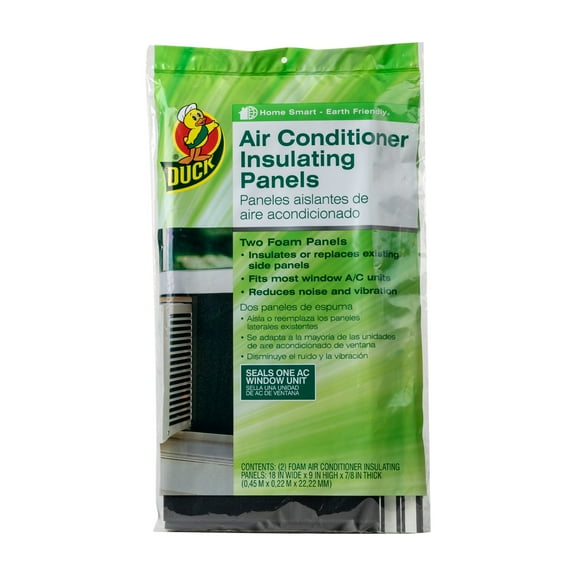 Duck 18 in. x 9 in. x .88 in. Window Air Conditioner Foam Insulating Panels