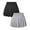 Black,Grey, variant on OQQ Women's 2-in-1 Basic 2-piece Skirt Versatile Stretch Casual Sports Tennis Mini Skirt