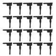 thumbnail image 1 of MIANGASTORE 20PCS Silicone Cooler Mounting Pin L Shaped Noise Reducing Vibration Fastener, 1 of 8
