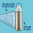 thumbnail image 3 of Brita Stainless Steel Premium Filtering Water Bottle, Stainless, 20 oz., 3 of 8