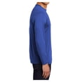 thumbnail image 3 of Mens Long Sleeve PosiCharge Competitor Polyester Tee Shirt True Royal L, 3 of 8