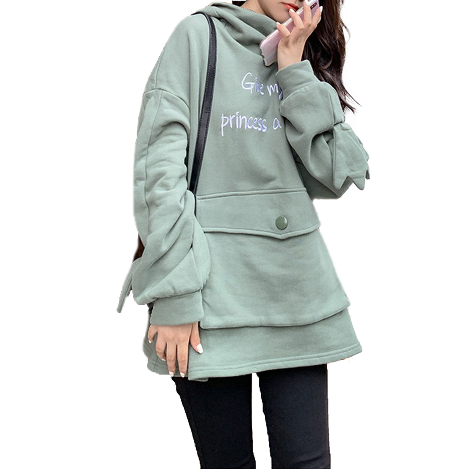 Youth Frog Shadow On The Leaf Boys Girls Casual Pullover Hoodies Pocket Sweatshirts Sweaters With Big Pockets