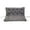 Dark Gray, variant on TOPCHANCES Outdoor Bench Cushion with Backrest and Ties, Waterproof Swing Seat Pad 2-3 Seater Patio Bench Replacement Cushion, 59'' x 39'' x 4''