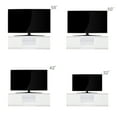 TV Stand for 55 inch TV, Seizeen Media TV Console with LED RGB Lights