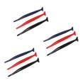 thumbnail image 1 of 3X Car Wrapping Flexible Micro- Squeegee Curved Slot Tint Tool Set  with Different Hardness, 1 of 8