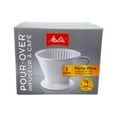 thumbnail image 2 of Melitta Porcelain Pour-Over Brewing Cone Cup, 2 of 4