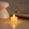 thumbnail image 6 of LED Flameless Candle, 1.5 x 3.11-Inch Battery-Operated Flickering Plastic Tea Light for Wedding and Home, Style A, 6 of 8