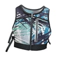 thumbnail image 2 of Correr chaleco de moda reflectante de 20 35 l para caminar en ciclismo de motociclismo Azul, 2 of 8