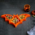 thumbnail image 6 of Halloween Bats Shaped Candy Tray,Food Plate Fruit Serving Tray,Halloween Serving Food Tray Gift for Halloween Snack Cookies Candy Party Supplies, 6 of 9