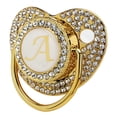 thumbnail image 3 of Chupete para bebé Jadeshay dorado con letras doradas, 3 of 14