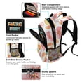 thumbnail image 5 of FORMRS Kids School Backpack Elementary Student Unisex Travel Bookbag with Reflective Stripes, Floral Orange, 5 of 7