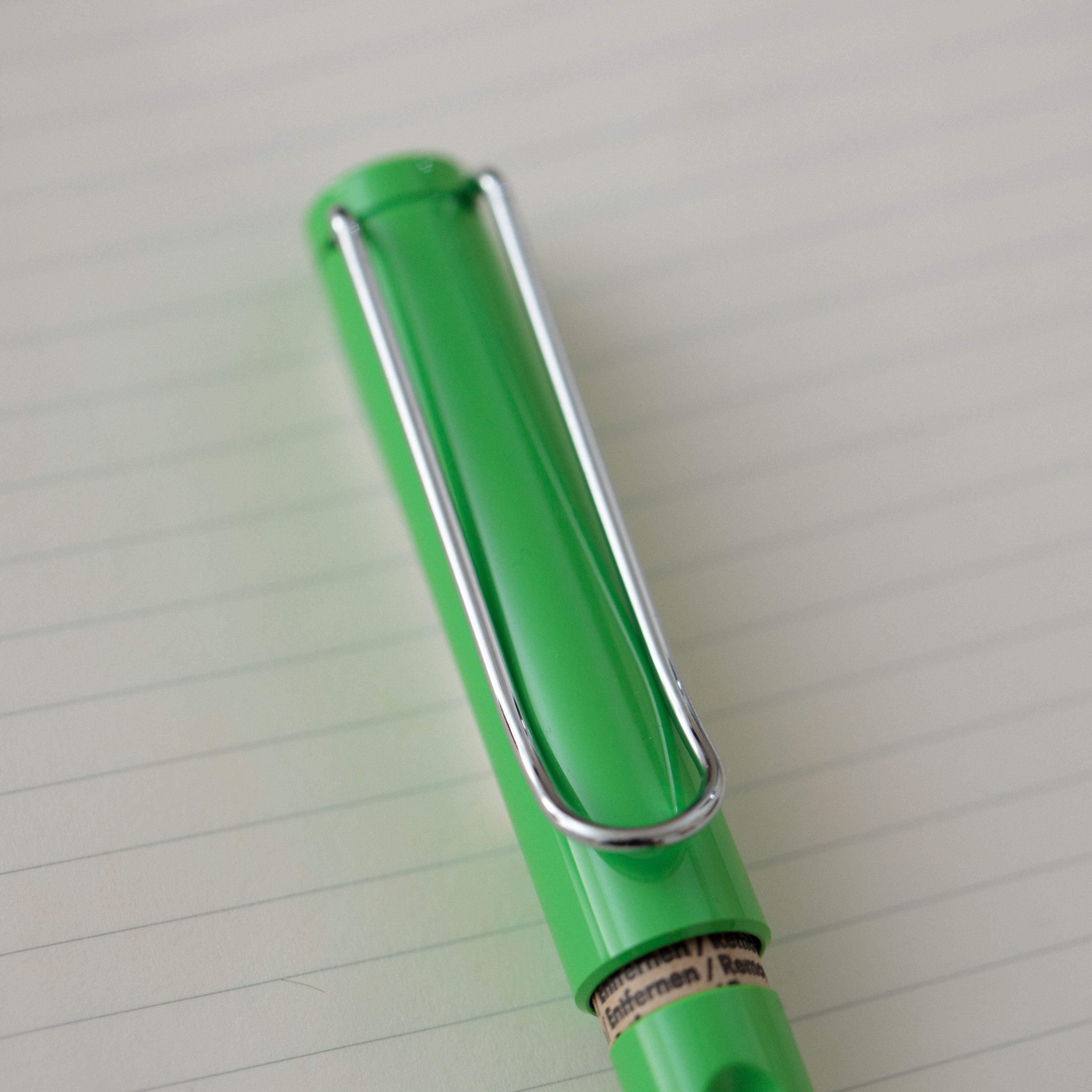 Lamy Safari Fountain Pen - Green, Extra-Fine Nib
