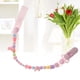 thumbnail image 4 of Clips para chupetes con cuentas, espaciadores multiestilo, soporte para chupete (rosa), 4 of 7