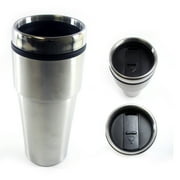 Stainless Steel Travel Mugs 16oz Cup Insulated Coffee Travel Mug Stainless Steel Double Wall Thermos Tumbler